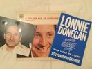 LONNIE DONEGAN LP 1989 SOUVENIR PROGRAMME and SIGNED photo