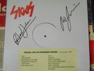 SKIDS PUNK - Playing For The Marquee Dollar Grey vinyl NEW SIGNED by 2