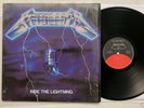 METALLICA Ride The Lightning LP 1984 Original Elektra In Shrink - Excellent