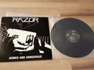 Razor-Armed and Dangerous LP Original RAR   von 1984