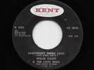 Willie Gauff & The Love Bros - Everybody Needs Love / Whenever I Can't Sleep (45