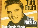 ELVIS PRESLEY rare German Germany 45t Tutti Frutti / Blue suedes shoes 47-6636