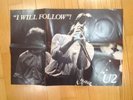 U2 I Will Follow Rare USA Foldout Poster 7