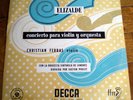 Elizalde Violin Concerto Christian Ferras Poulet Decca LX 3116 10'' NM (Spain)