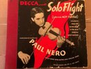 JAZZ FIDDLE - VIOLIN 78 RPM  PAUL NERO “SOLO FLIGHT” DECCA 164 3-RECORD ALBUM