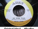 ? BESSIE JONES 'No More Tears' RARE NM  northern soul 45