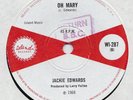 Jackie Edwards Oh Mary UK Island 45 Northern Soul 1966 Mod dancer NM crisp