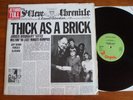 ORIGIN VINYL LP JETHRO TULL THICK AS A BRICK 1972 POCHETTE JOURNAL NEWSPAPER EX