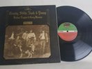 Crosby Stills Nash & Young Deja Vu Vintage Vinyl LP Faux Leather 1970 EX/VG+
