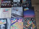 NOW THATS WHAT I CALL MUSIC VIYNL LPS NOS 1,2,3,4,5,6,7,8, AND 10