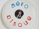 JOHNNY HALLYDAY - VINTAGE AERO DISQUE FRISBEE  ZÉNITH 84 SUPER ETAT TRÈS RARE