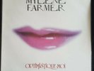 Mylene Farmer Vinyl maxi single dance remixes optimistique moi promo  blanc 2000