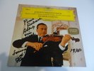 BACH VIOLIN SONATA & PARTITA LP DGG 139 389. HENRYK SZERYNG DEDICACE AUTOGRAPHED
