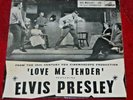 ELVIS PRESLEY 'LOVE ME TENDER' 7'' P/S EP HMV 7E8199 1957 1ST PRESSING
