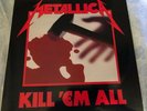 Metallica Kill Em All Megaforce Records Cliff Burton RARE Metal Thrash