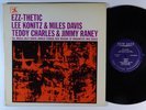 LEE KONITZ/MILES DAVIS/TEDDY CHARLES/RANEY Ezz-Thetic LP on New Jazz VG++ mono