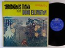 THELONIOUS MONK Plays Duke Ellington LP on Riverside VG++ DG mono