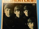 MEET THE BEATLES VINYL LP 1964 MONO ORIGINAL RAINBOW NICE CONDITION  VG/VG+ C