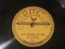 78 RPM Sun 270 Jim Williams - That Depends On You/Please Don’t Cry Over Me