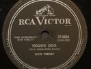 ELVIS PRESLEY - HOUND DOG + DON'T BE CRUEL 78 RPM Rockabilly 1956 CANADA RCA EX