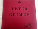 Benjamin Britten PETER GRIMES Rare Signed UK 1959 Set 3LP Booklet Wallet Vintage