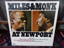 Miles Davis & Thelonious Monk At Newport CL 2178 EX/NM Columbia 2-Eye Label