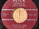 THE FALCONS   You're So Fine / Goddess Of Angels   Flick doo wop R&B 45