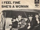 Single 7''  The Beatles - I Feel Fine - Parlophone R 5200  - 1964 - DK