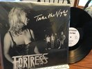 FORTRESS EP TAKE THE NIGHT 1986 M/NM SWISS INDIE HAIR METAL AOR HARD ROCK