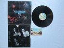 Rare VAN HALEN SIGNED Debut LP Vinyl RECORD Album AUTOGRAPHED 1978 w/ POST CARD