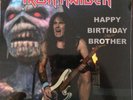 Iron Maiden Happy Birthday Brother Live Wacken Red Colored Vinyl LP