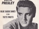 ELVIS PRESLEY 45RPM - ON RCA - BLUE SUEDE SHOES - WITH PICTURE SLEEVE