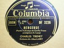 78 trs-rpm-Charles TRENET- Berceuse-COLUMBIA DF 3228