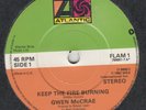 80s R&B Soul Funk GWEN McCRAE keep the fire / funky sensation UK 7