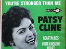Patsy Cline -So Wrong / You're Stronger Than Me- EP on Decca