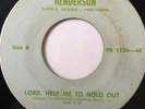 Obscure Gospel Soul 45/ Richard Alan Henderson 