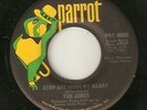 TOM JONES Stop Breaking My Heart PARROT With Pic Cover WIGAN  NORTHERN SOUL 45