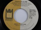 70s Soul Funk 45 TOUCH OF CLASS Said It Before MIDSONG HEAR