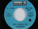 Northern Soul 45 LEE BRACKETT Save A Foolish Man EXCELLO promo HEAR