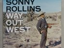 Sonny Rollins: Way Out West, Jazz LP, RE von OJC, Mint, signed, autographed