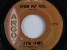 Northern Soul 45 ETTA JAMES Seven Day Fool ARGO HEAR