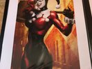 Gotham Sirens Harley Quinn Art Print by SIDESHOW COLLECTIBLES