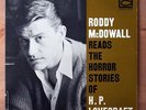 1966 Prestige Records RODDY McDOWALL album READS HORROR  H.P. LOVECRAFT rare EX