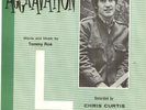 CHRIS CURTIS**AGGRAVATION**ORIGINAL SONG SHEET**THE SEARCHERS
