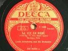 RARE 78 rpm Louis Armstrong-La Vie En Rose/C'est Si Bon Decca BM 30956 England