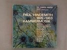 E358 Paul Hindemith Chamber Music 9LP Da Camera Magna SM 92714/22 Stereo