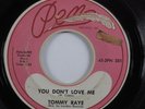 R&B Mod Soul 45 TOMMY RAYE You Don't Love Me PEN HEAR