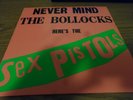 SEX PISTOLS VINYL RECORD ALBUM (NEW) NEVER MIND THE BOLLOCKS