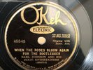 COUNTRY EARL JOHNSON DIXIE ENTERTAINERS Okeh 451545 No Place Like Home E+