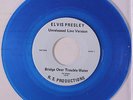 ELVIS PRESLEY: Bridge Over Troubled Water / Lawdy Miss Clawdy 45 (blue wax, unr
